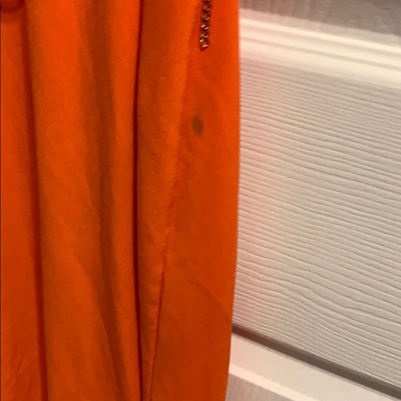 Jennifer Lopez Orange Dress - Picture 3 of 4